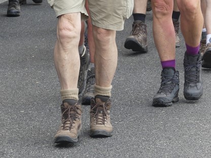 Wandelschoenen voor grote wandeltochten