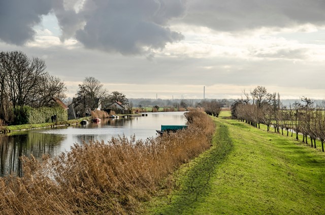 afbeelding van het landschap in Midden-Delfland.