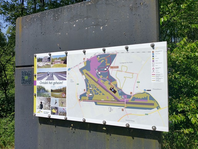 Informatiebord Park Vliegbasis Soesterberg 
