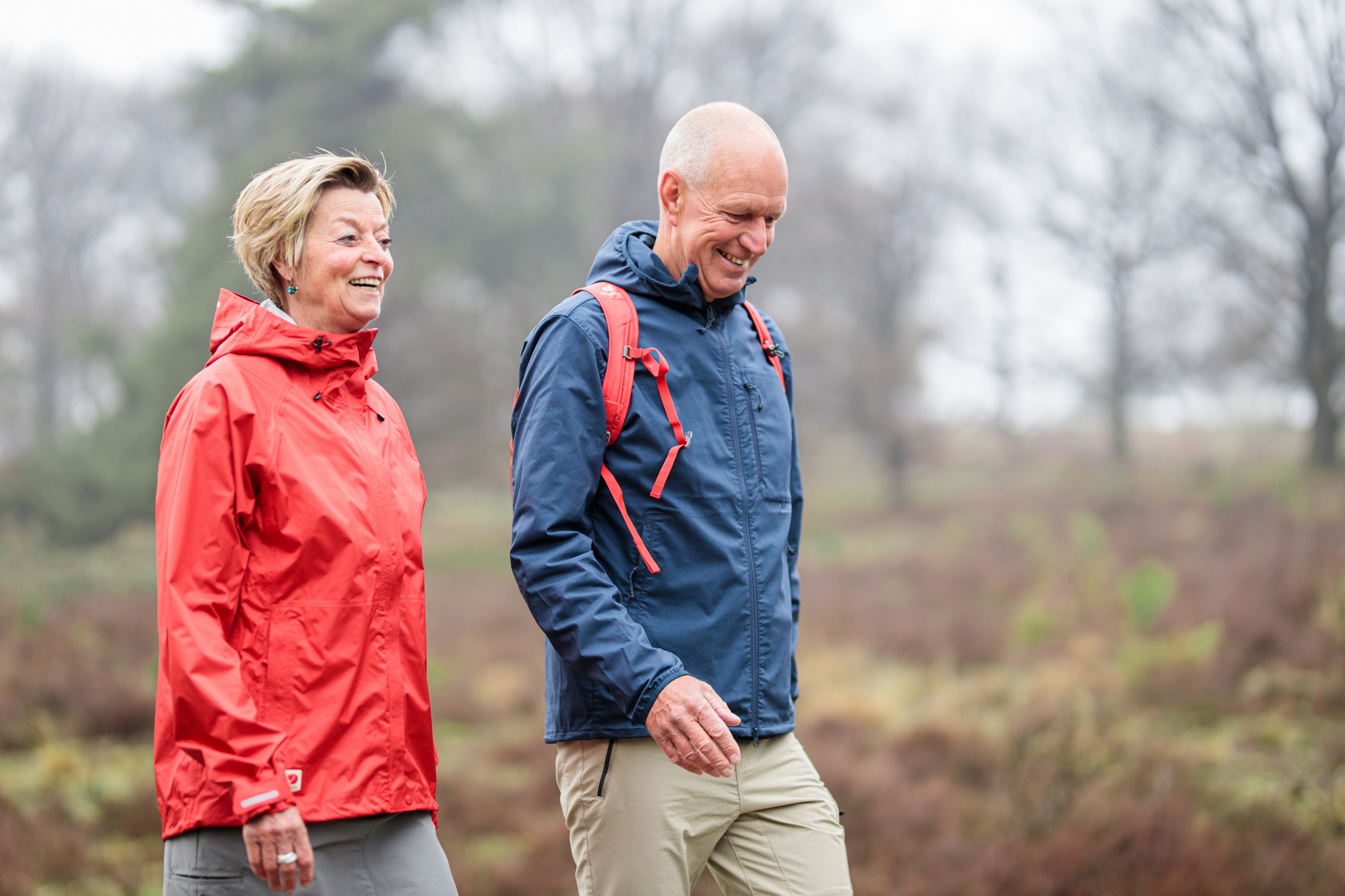 Jos en Lucy wandelen het liefst in Nationaal Park Veluwezoom, foto: David Meulenbeld