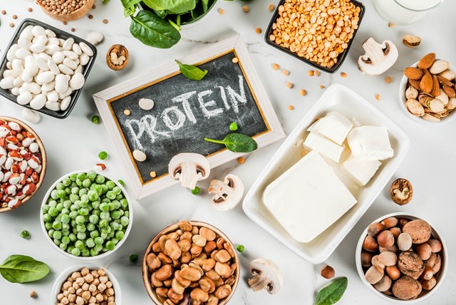 Producten waarin eiwitten zitten