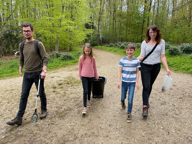 Plandelen met... Bart, Daphne, Sid & Ivy met bak op wieltjes