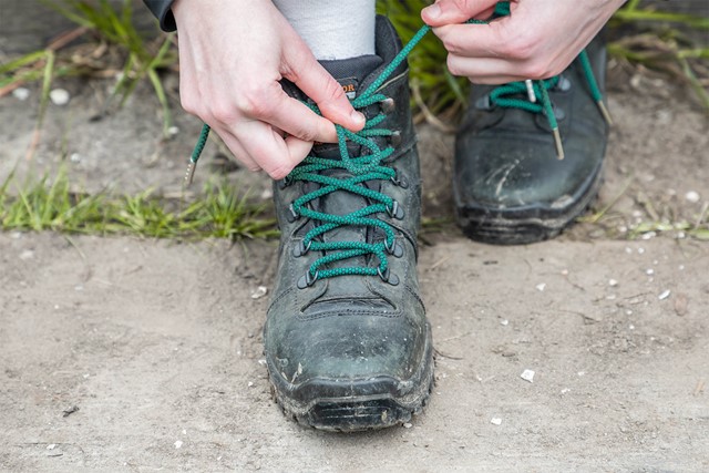 stil Zwerver Penelope Veters in je wandelschoenen - Wandel