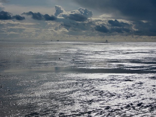 Uitzicht over de zee vanaf Terschelling
