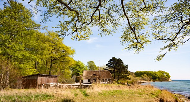 Vissershut langs het Gendarmenpad ©Sønderborg Kommune