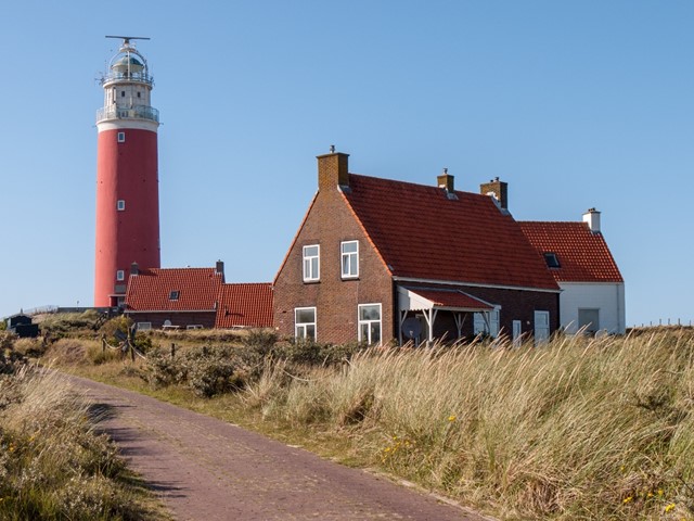 De vuurtoren van Texel in De Cocksdorp