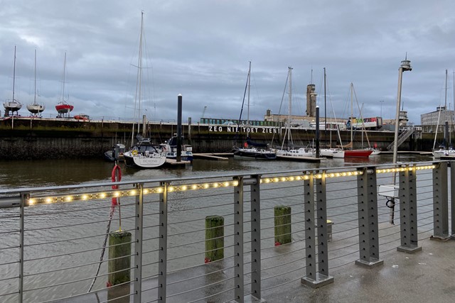 Kustwandelroute etappe van Oostende naar Blankenberge