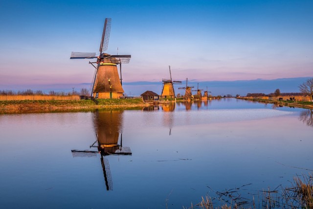 Het Floris V-pad: dé vijf hoogtepunten; Kinderdijk