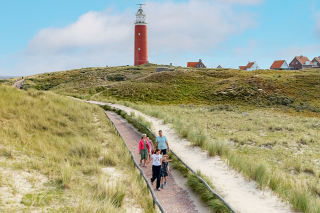 Wandelen Op Texel Vuurtoren Aram Valkenburg Sound & Vision Verkleind