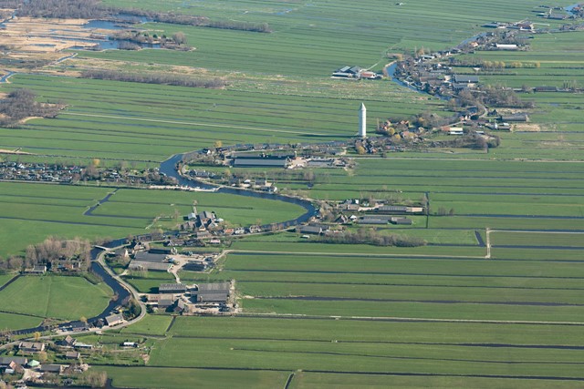 De Wandelroute Rampjaar gaat door de omgeving van Nieuwkoop 