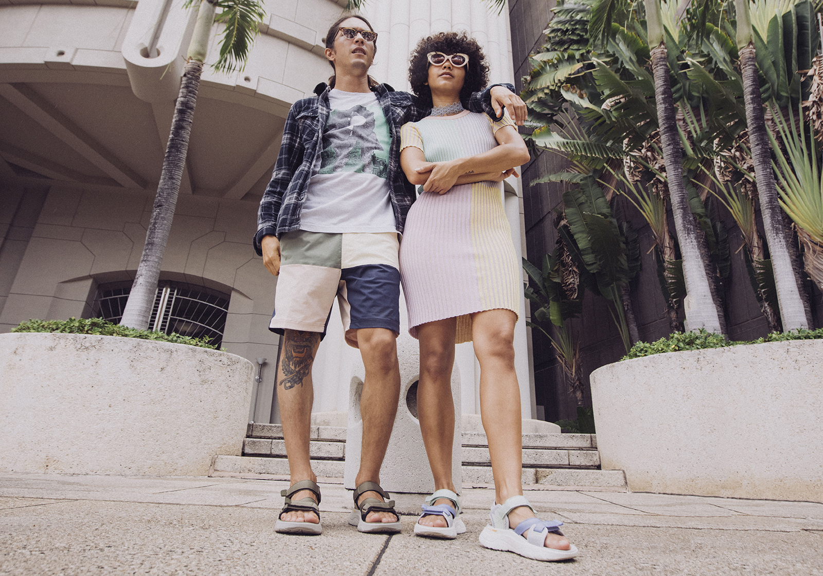 Zymic sandalen van Teva