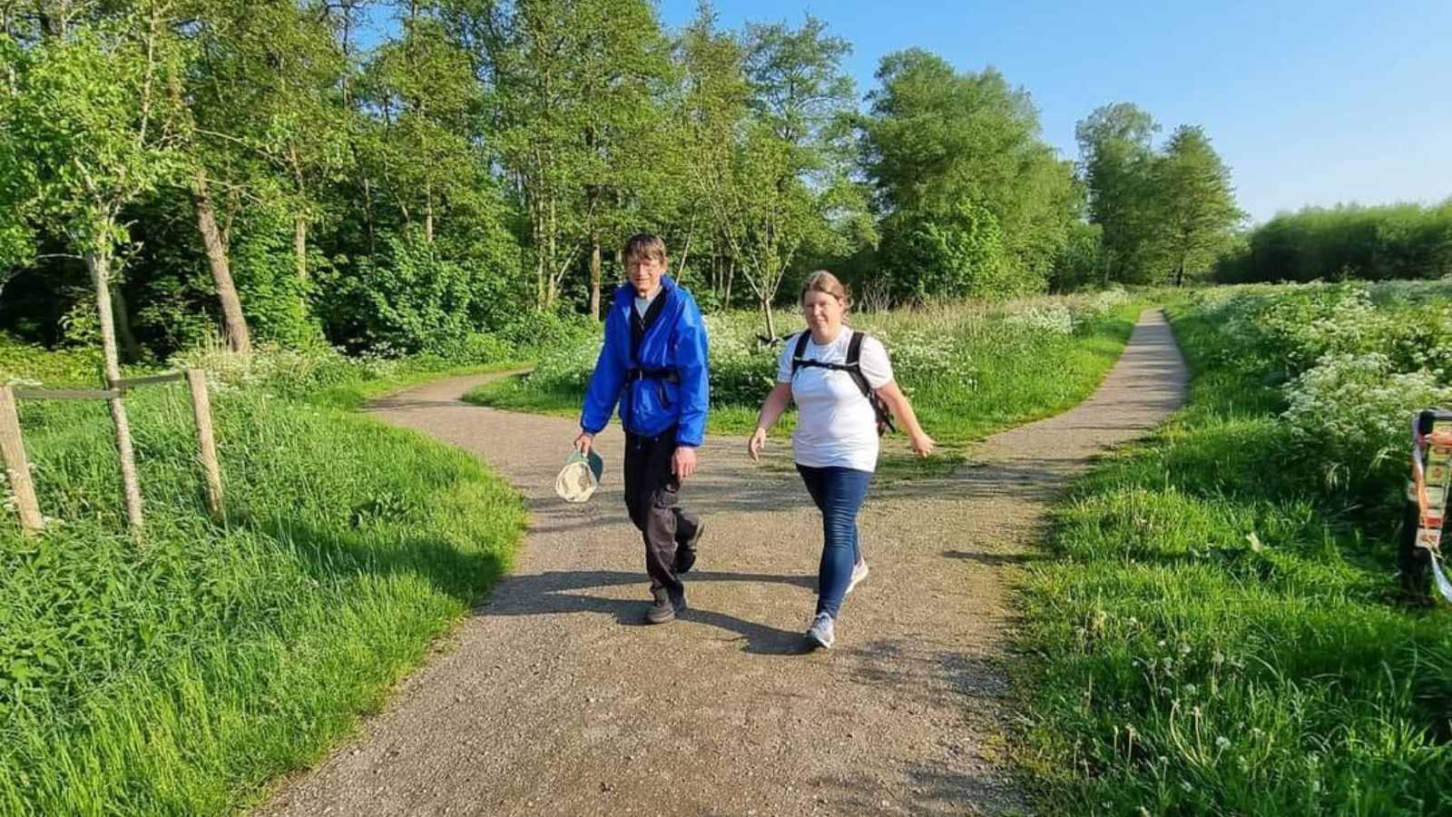 Sanne wandelt lang(e afstanden) met… Saskia de Vries