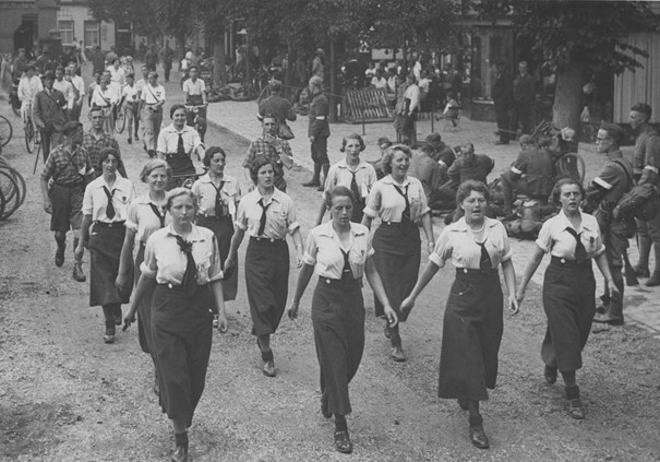 historische foto van de 4Daagse Nijmegen