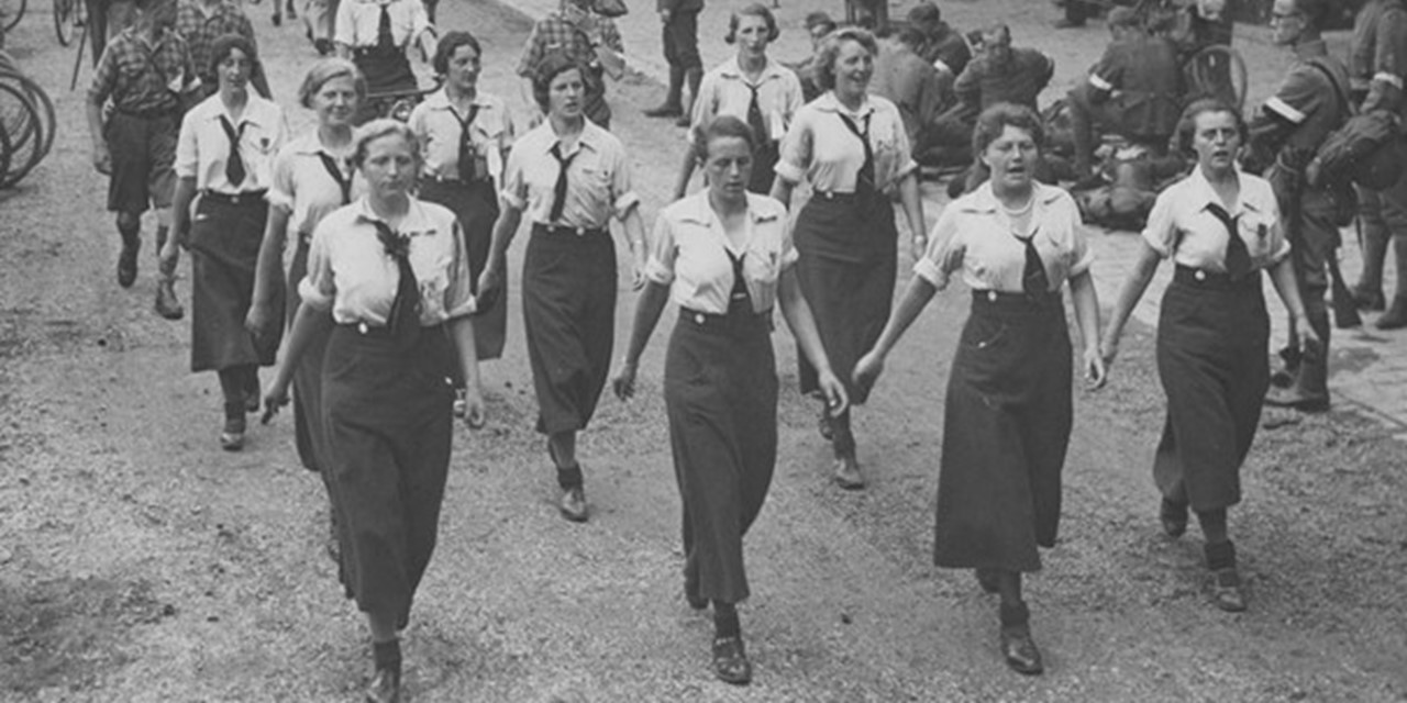 historische foto van de 4Daagse Nijmegen