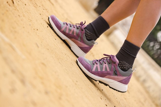 Xsensible wandelschoen Bodo Lilac Combi - Wandelen op de Japanse manier
