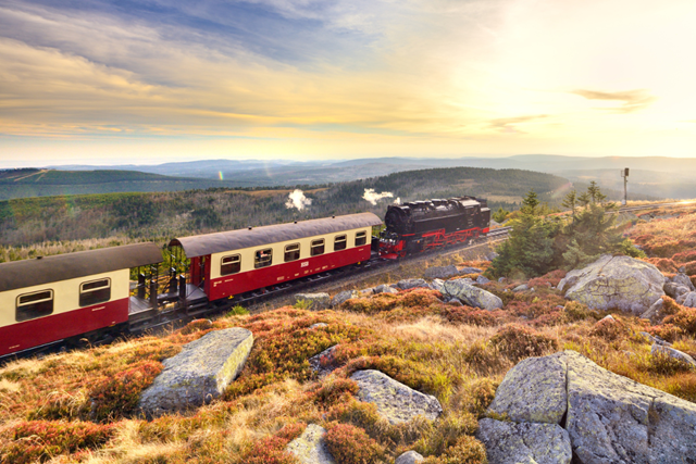 Harzquerbahn Mit Dampflokomotive © DZT Francesco Carovillano