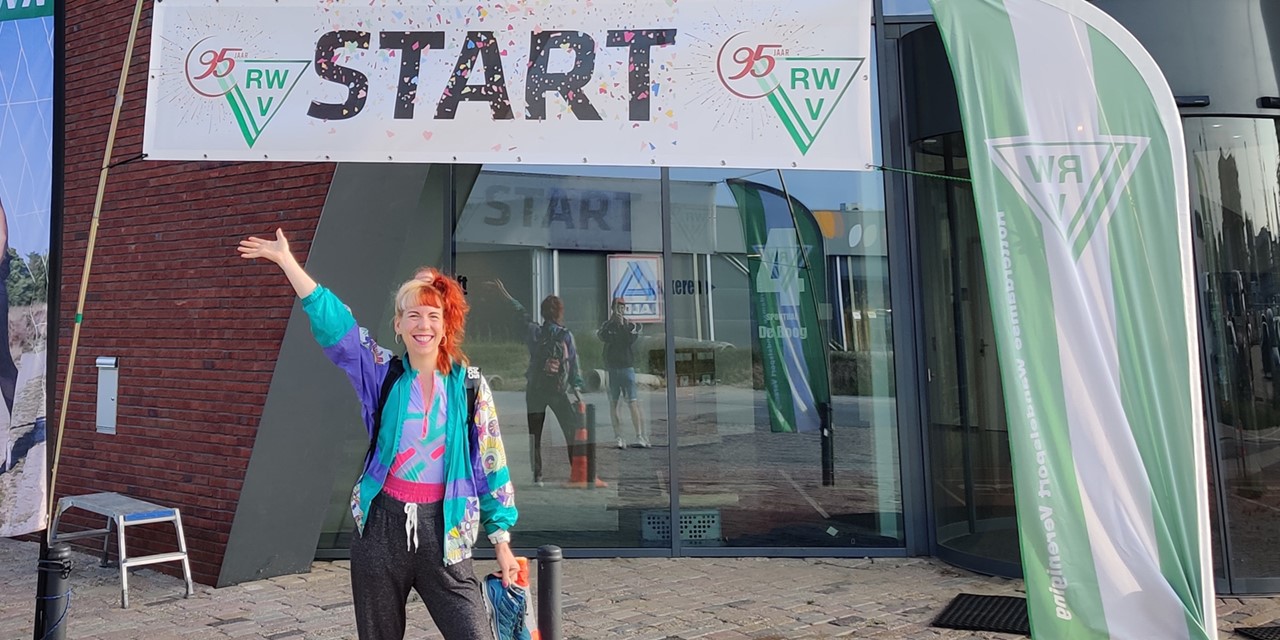 Dit kan jou ook overkomen Sanne is wandelgekkie op de lange afstand; Sanne Heymann