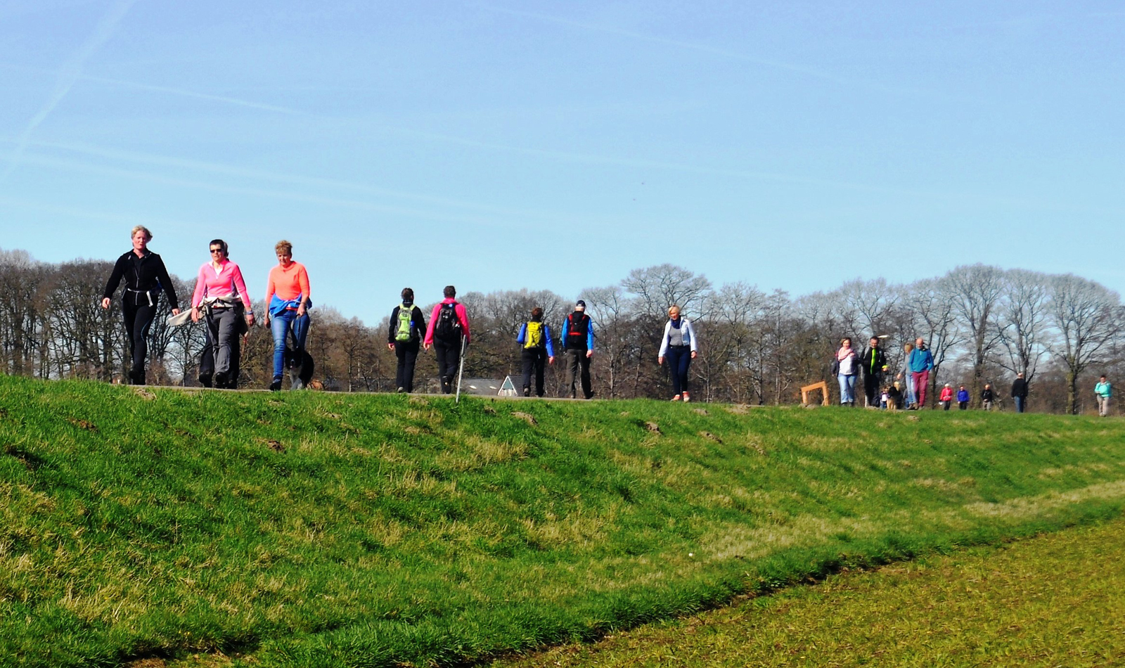 De tiende Gramsberger Torentocht steekt de grens over