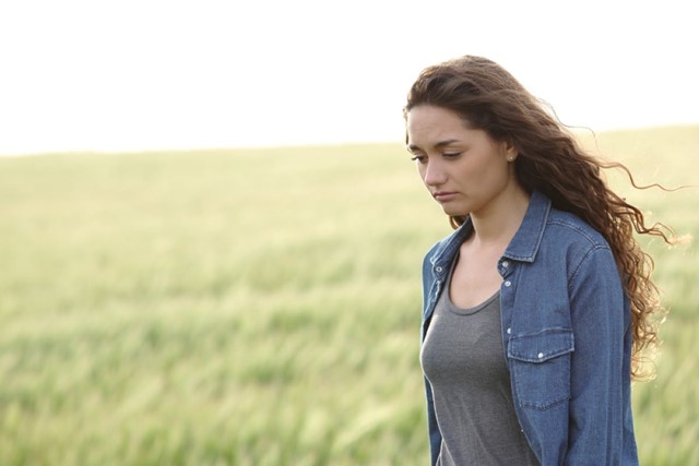 Wandelen Met En Tegen Angst: Vrouw wandelen