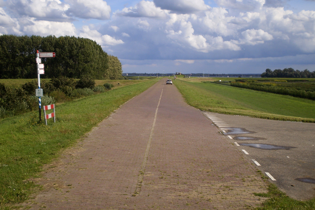 Wandelroute Knarbos Flevoland Knarpad Knardijk