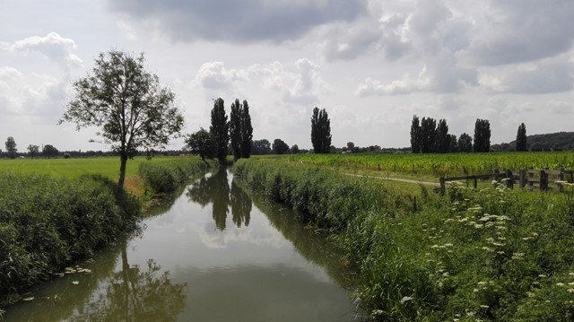 Het buitengebied van Wageningen