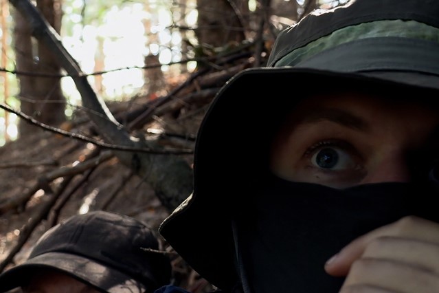 afbeelding van Rick Mulder tijdens Hunted Into The Wild.