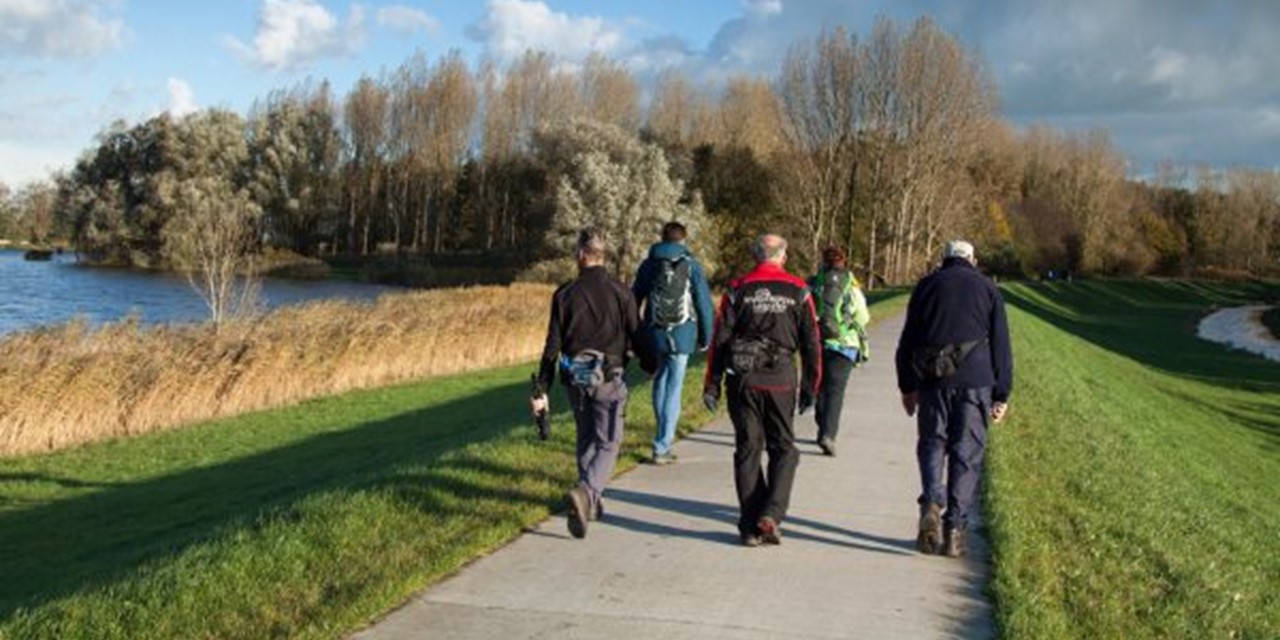 Blauwvingerwandeltocht