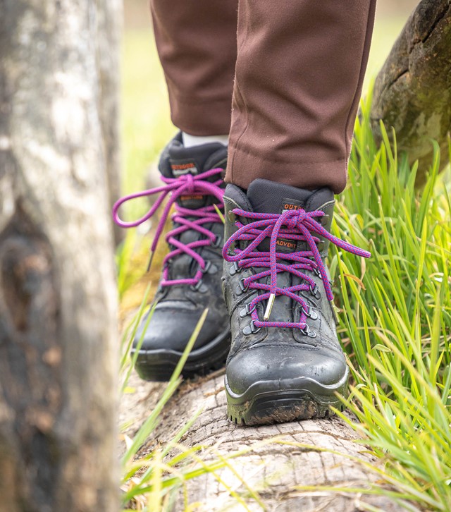 Wandelschoenen met veters van Feters