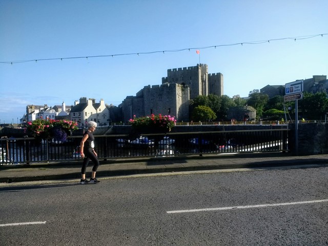 Sanne Wandelt Lang(E Afstanden) Met… Adrie Romijn Centurion Isle Of Man 2019