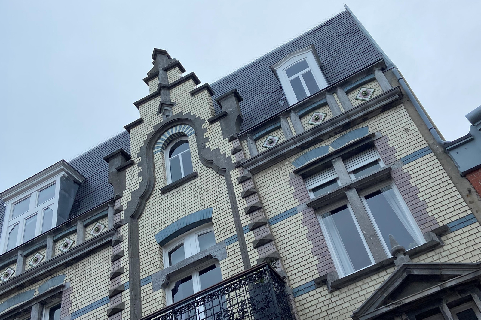 Kustwandelroute België etappe van Oostende naar Blankenberge; Art Nouveau in Blankenberge