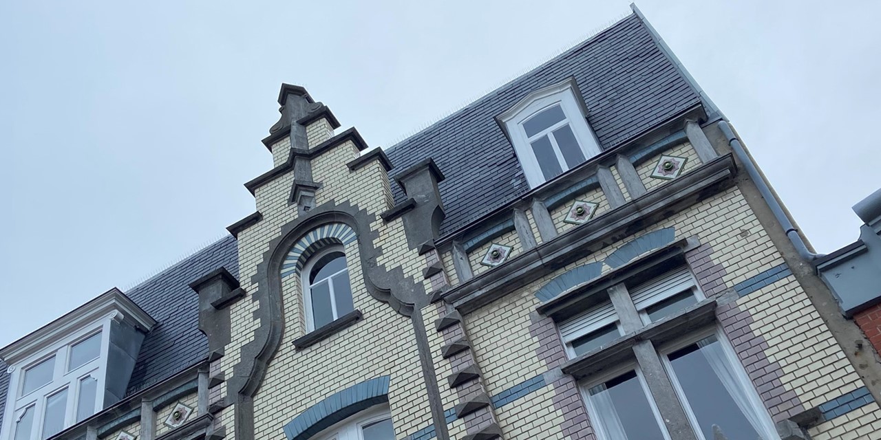 Kustwandelroute België etappe van Oostende naar Blankenberge; Art Nouveau in Blankenberge