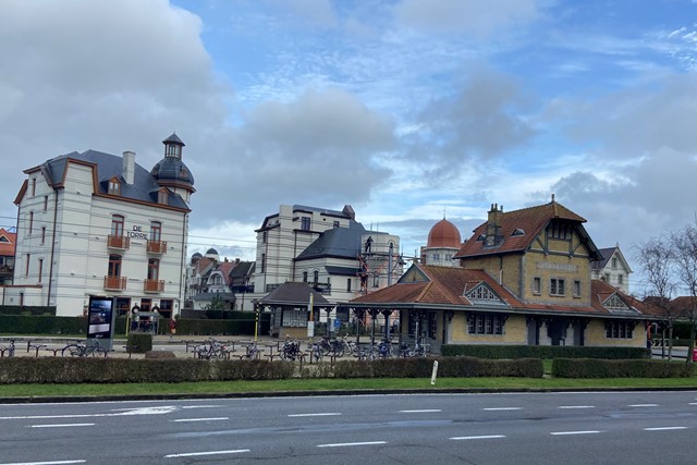 Kustwandelroute etappe van Oostende naar Blankenberge; De Haan.