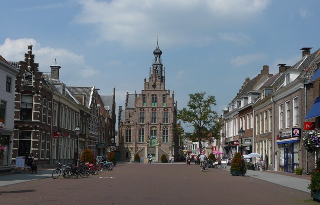 Het centrum van Culemborg