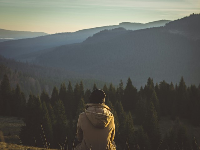 Zonsopkomst met prachtige kleuren