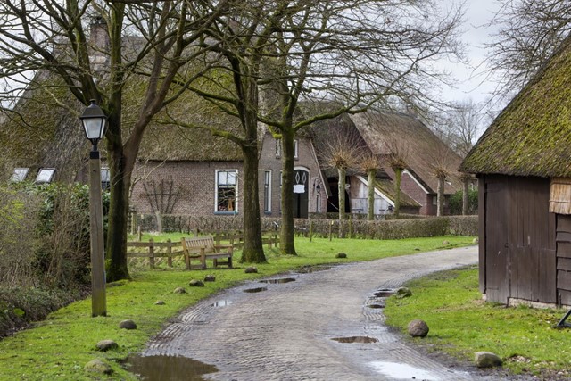 Drenthepad een streekpad vol hoogtepunten; boerderij