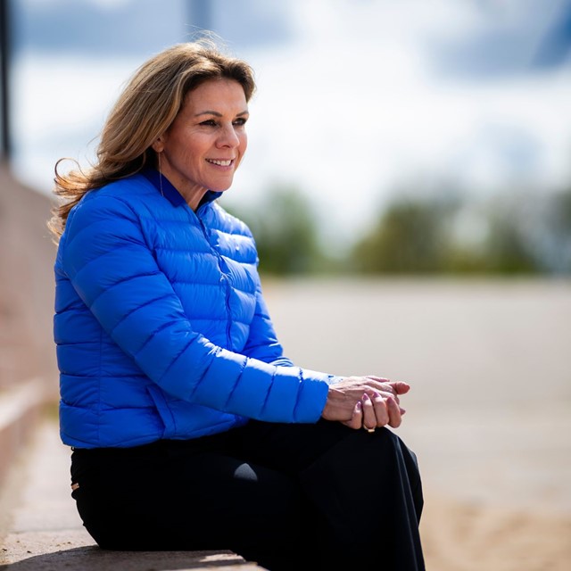 Nu in Magazine Wandel.nl: Leontien van Moorsel over 'haar' geliefde Zevenhuizerplas; Leontien zit