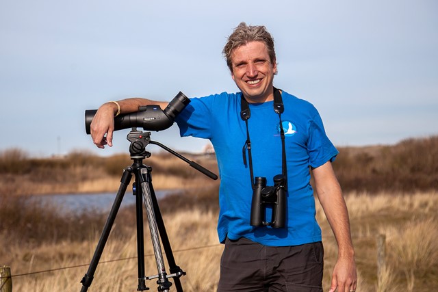 Fotograaf op Texel