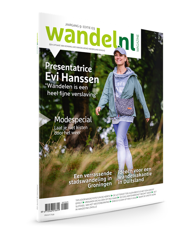 De cover van het nieuwste Magazine Wandel.nl, nr 3 in 2023.