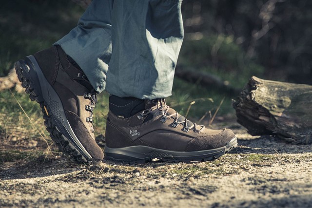afbeelding van Hanwag-wandelschoenen.