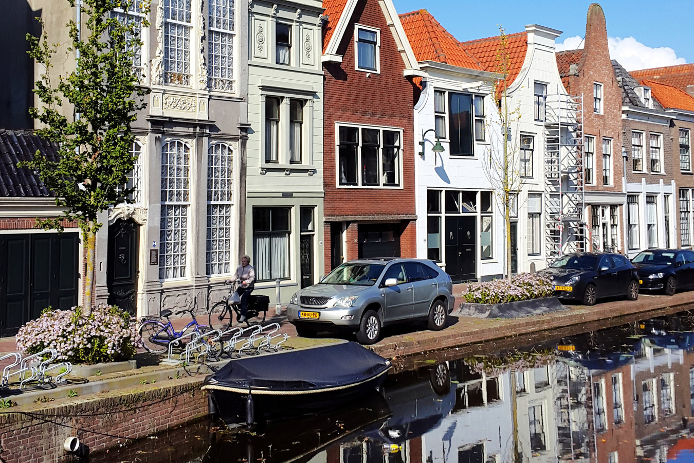 Afbeelding van de Singel in Gouda