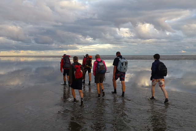 Micro avontuur wandelroutes Wadlopen naar Schiermonnikoog
