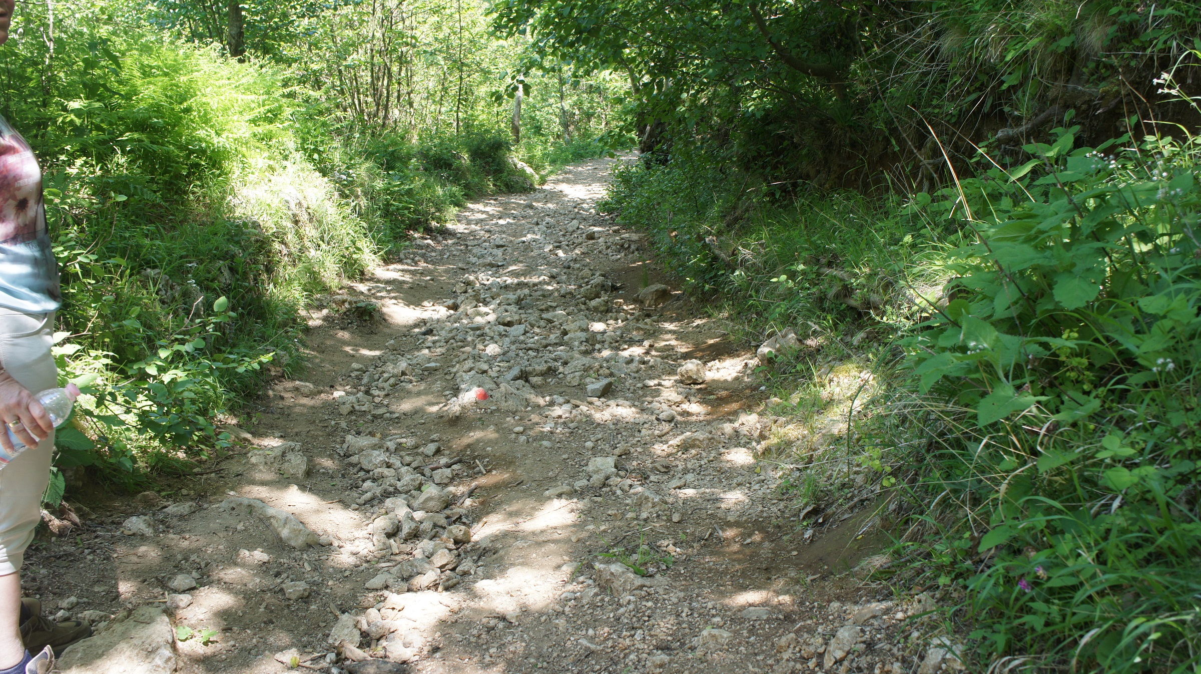 Wandelpad in Italië 