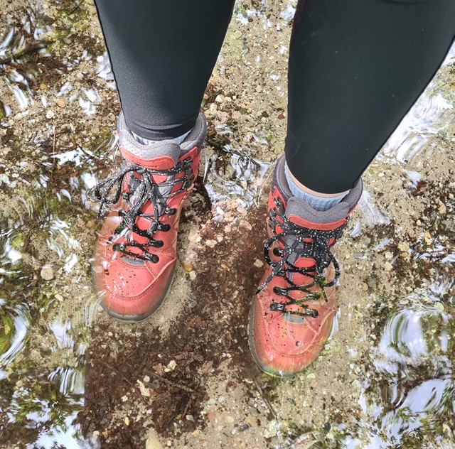 Grisport Boston Mid dames wandelschoen