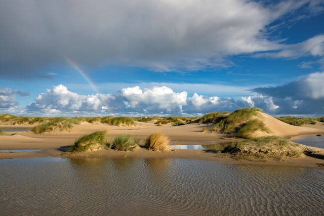 Wandelen Texel, de Hors, Natte Vallei