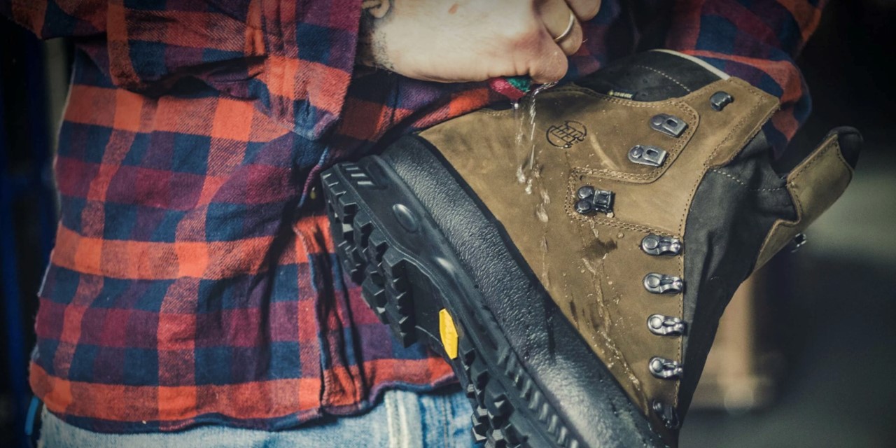 Bergschoenen leer discount