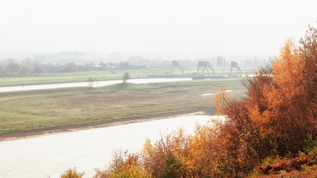 De Nederrijn bij Driel