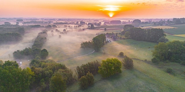 Wandelroute België Oost Vlaanderen Gourmand