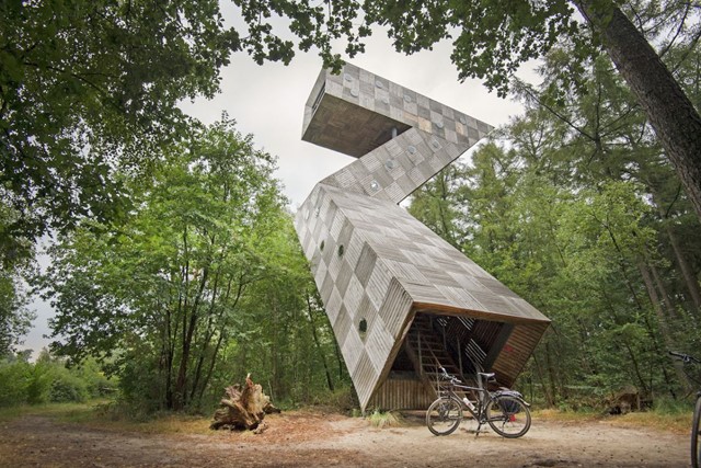 Wandelroute Fochteloërveen Uitkijktoren De Zeven