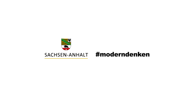 Logo van Saksen-Anhalt in Duitsland.