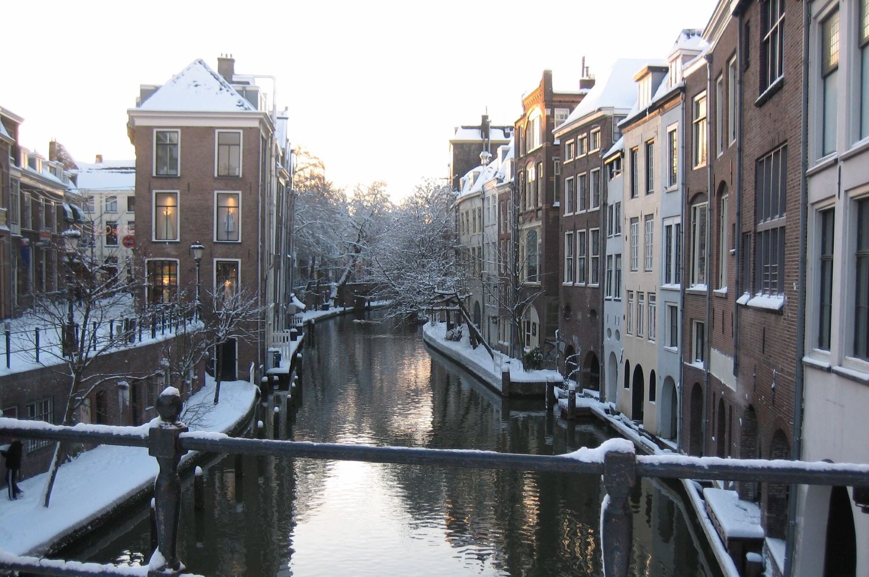 Binnenstad Utrecht Winter